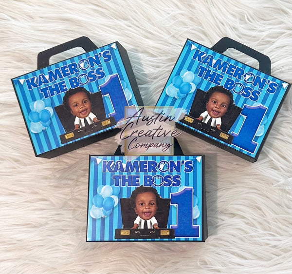 Briefcase Favor Boxes