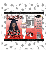 Graduation Chip Bag Favors