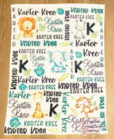 Safari Baby Blanket