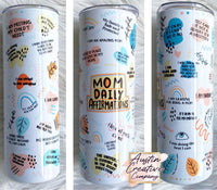 Mom Affirmation Tumbler