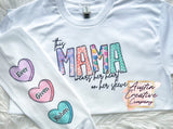 Mama Heart Sleeve Shirt