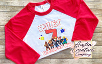 Baseball/ Raglan Style shirt (child)