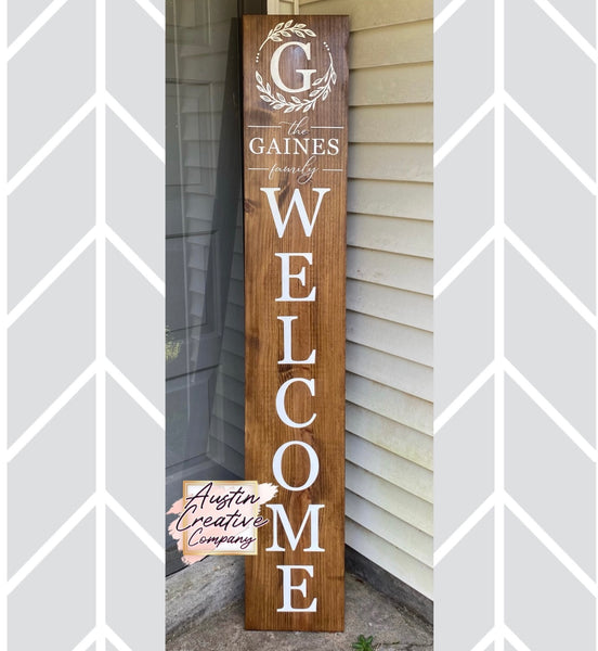 Porch Sign