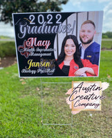 Graduation Yard Sign